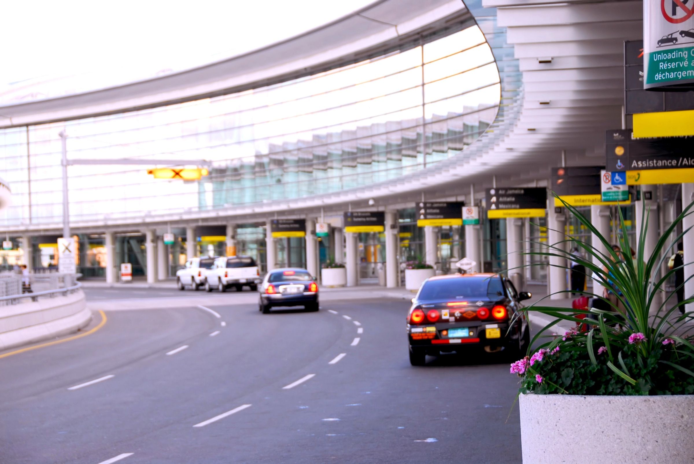 Zona de sosiri a unui aeroport